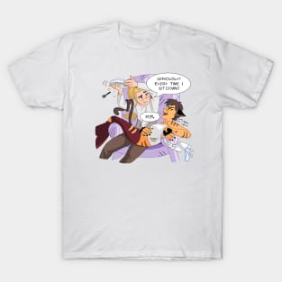 Catradora Trying to Watch Runeflix T-Shirt